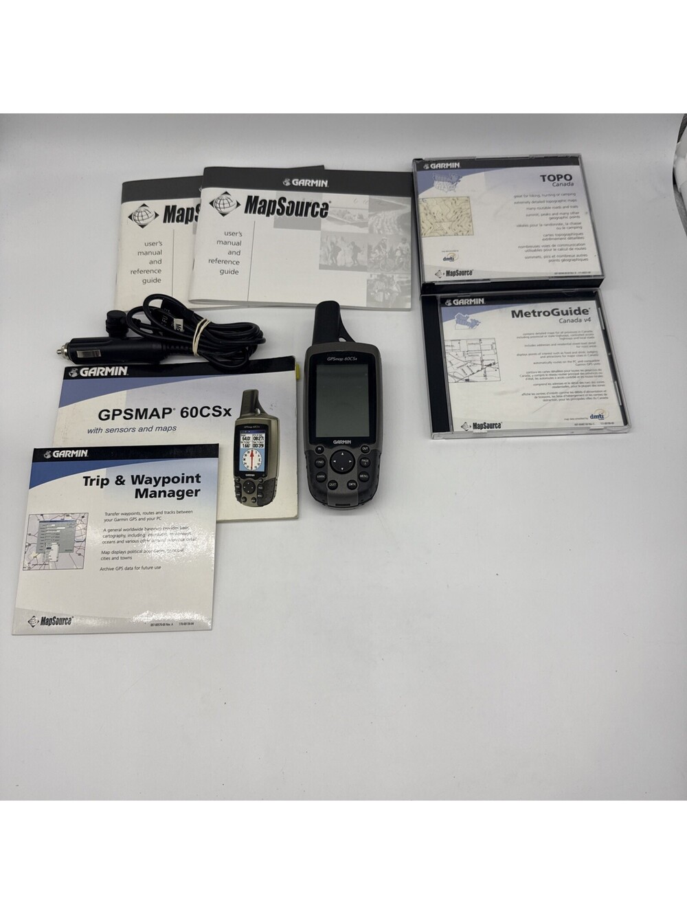 Garmin GPSMAP 60CSx Handheld GPS Unit Tested/Working With Map Source